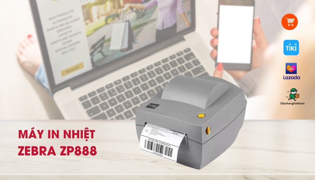 máy in nhiệt zebra zp888
