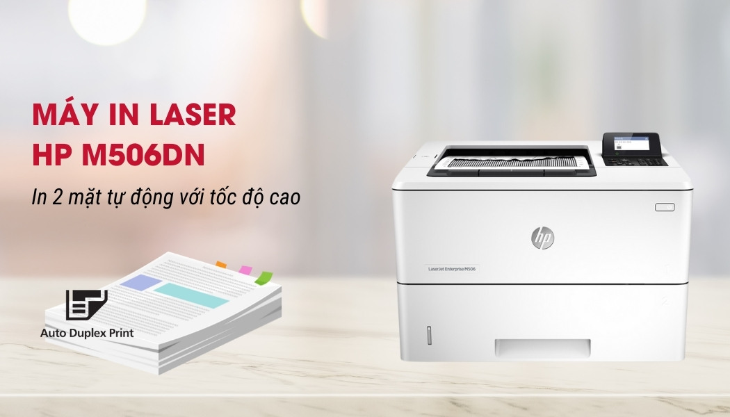 máy in laser HP M506dn