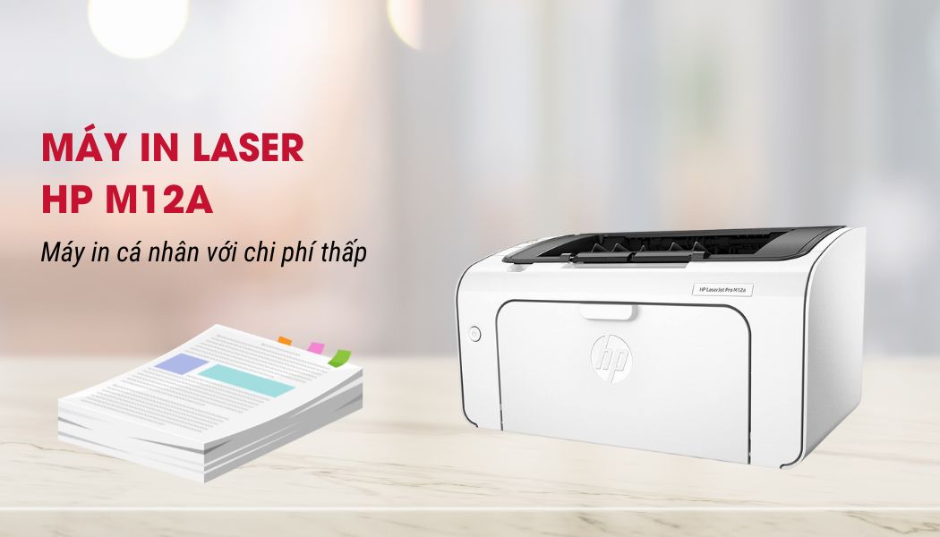 máy in laser HP M12a