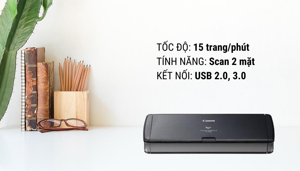 tính năng máy scan Canon P215II