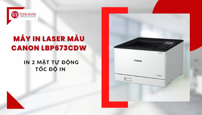 tốc độ máy in laser màu Canon LBP673Cdw
