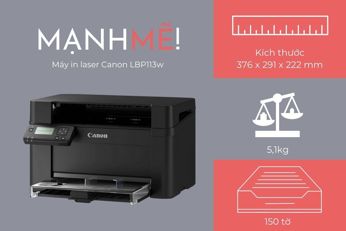 thiết kế máy in LBP113w