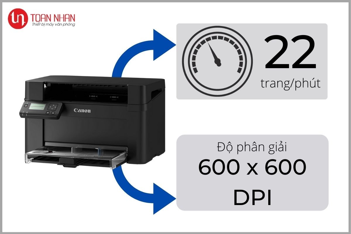 tốc độ máy in laser đen trắng Canon LBP113w