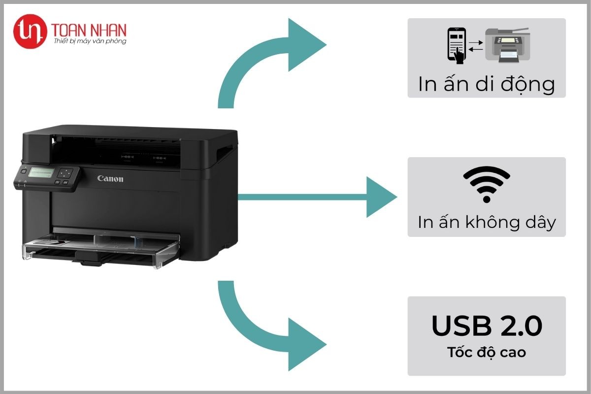 kết nối máy in laser Canon LBP113w