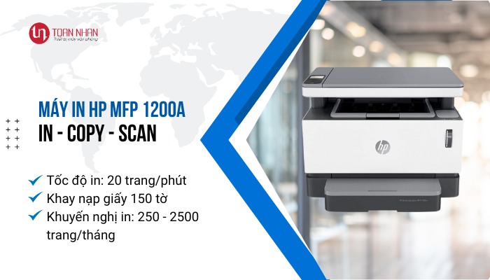 tính năng máy in HP 1200a