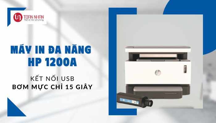 kết nối máy in HP MFP 1200a