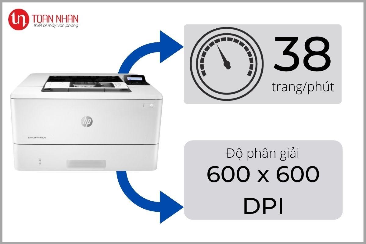 tính năng máy in HP 404dn