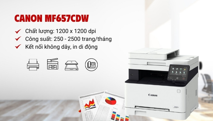 máy in đa chức năng Canon LBP657Cdw