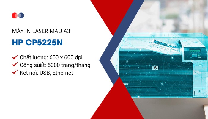 tính năng máy in laser màu HP CP5225N