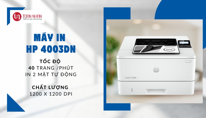 Tốc độ máy in HP 4003dn