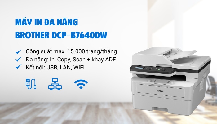 máy in đa chức năng Brother DCP-B7640dw