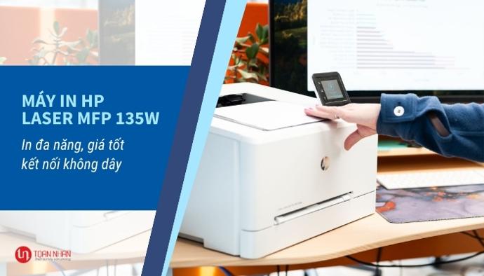 tổng quan máy in HP MFP 135W