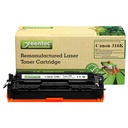 Hộp mực thay thế Greentec Canon 316BK (đen) hiệu suất cao, tương thích cho máy in HP 